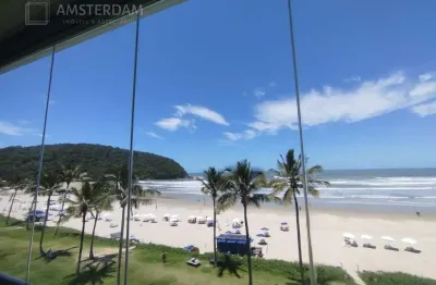 Apartamento alto padrão pé na areia frontal à venda em riviera de são lourenço
