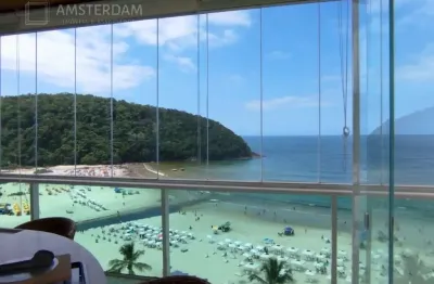 Cobertura de alto padrão com vista para o mar, 4 suítes - módulo 8 - riviera de são lourenço.