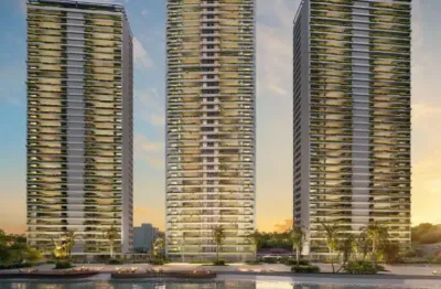 Apartamentos de alto padrão no bairro cidade jardim com unidades de 180 a 260m², 3 a 4 suítes