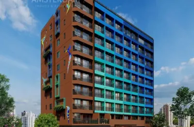 Studio de 1 e 2 dormitórios de 24,31m² a 36,97m² na vila clementino sp