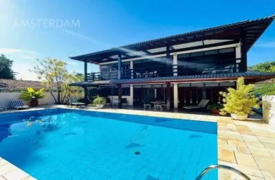 Casa com 5 dormitórios à venda, 317 m² por r$ 3.800.000,00 - riviera módulo 20 - bertioga/sp