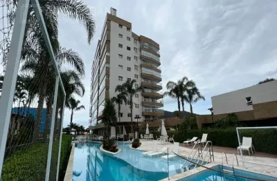 Apartamento frente ao mar com vista e varanda gourmet no centro de bertioga