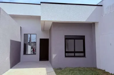 Casa com 3 quartos à venda na rua aloízio lins, 50, cachoeira, araucária por r$ 800.000