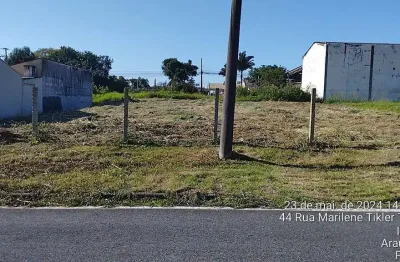 Terreno à venda na rua marilene tikler torres, s/nº, iguaçu, araucária por r$ 500.000