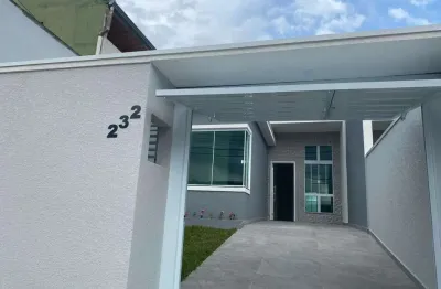 Casa com 3 quartos à venda na rua osvaldo de lima, 232, estação, araucária, 92 m2 por r$ 650.000