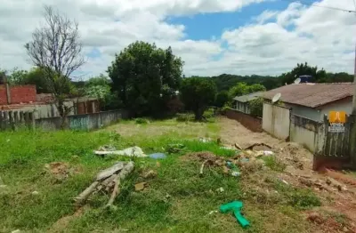 Terreno à venda na rua dos gerânios, 2435, campina da barra, araucária por r$ 175.000