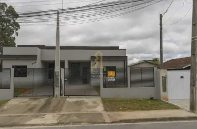 Casa com 2 quartos à venda na rua hortênsia, 549, campina da barra, araucária, 69 m2 por r$ 430.000