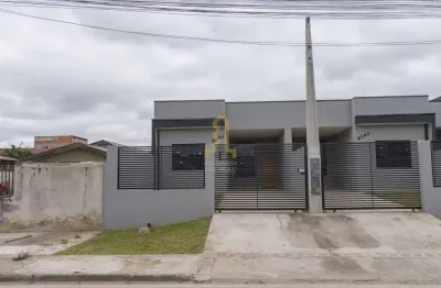 Casa com 2 quartos à venda na rua das orquídeas, 2066, campina da barra, araucária, 69 m2 por r$ 350.000