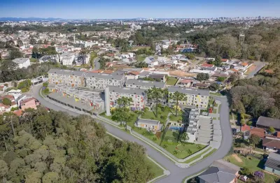 Apartamento com 2 quartos à venda na rua paulo kulik, 182, santa cândida, curitiba, 45 m2 por r$ 351.000