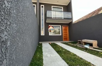 Casa com 3 quartos à venda na rua nelson antônio zamprogna, 171, tatuquara, curitiba, 82 m2 por r$ 380.000