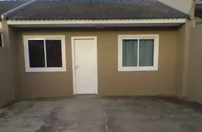 Casa com 2 quartos à venda na rua carlos vicente zapxon, 1300, costeira, araucária, 51 m2 por r$ 370.000