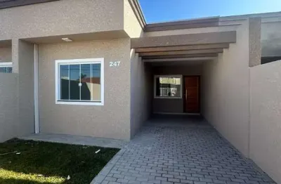 Casa com 3 quartos à venda na rua rafaela odppis trauczynski, porto das laranjeiras, araucária por r$ 385.000