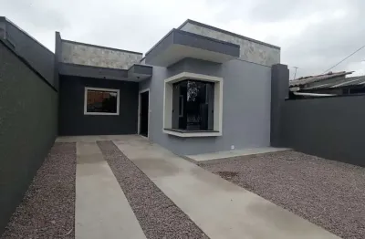 Casa com 3 quartos à venda na rua joel neves, 85, tindiquera, araucária, 66 m2 por r$ 410.000