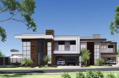 Casa com 3 quartos à venda na rua miguel bertolino pizatto, iguaçu, araucária, 256 m2 por r$ 2.300.000