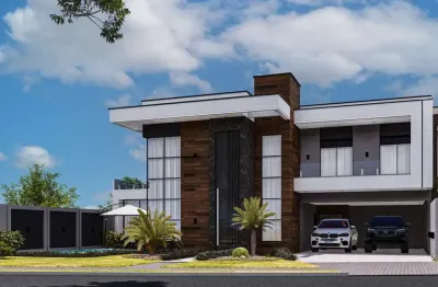 Casa com 3 quartos à venda na rua miguel bertolino pizatto, 2722, centro, araucária, 210 m2 por r$ 2.100.000