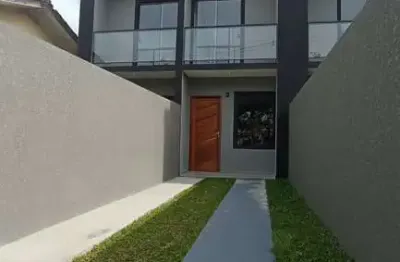 Casa com 2 quartos à venda na rua odir gomes da rocha, 274, tatuquara, curitiba, 71 m2 por r$ 380.000