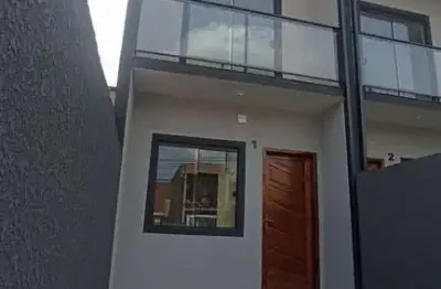 Casa com 2 quartos à venda na rua joaquim pinto de souza, 114, tatuquara, curitiba, 60 m2 por r$ 339.000