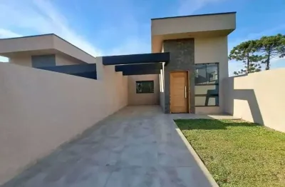 Casa com 3 quartos à venda na rua oscar renaud, 129, iguaçu, araucária, 85 m2 por r$ 680.000