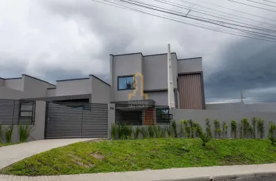 Casa com 3 quartos à venda na rua artur hasselmann, fazenda velha, araucária, 83 m2 por r$ 599.999