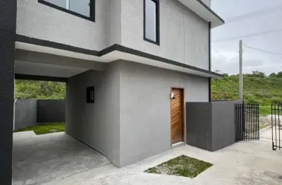 Casa com 2 quartos à venda na rua professora ivette rocha krüger, 1085, cidade industrial, curitiba, 60 m2 por r$ 360.000