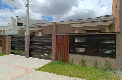Casa com 3 quartos à venda na Rua Judith Brunato Cantador, 279, Costeira, Araucária, 80 m2 por R$ 599.000