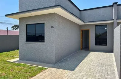 Casa com 2 quartos à venda na Rua Artur Hasselmann, 167, Fazenda Velha, Araucária, 52 m2 por R$ 460.000