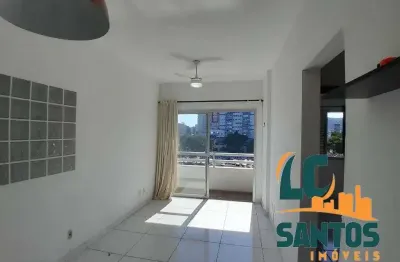 Apartamento com 2 quartos para alugar na rua doutor carvalho de mendonça, 19, encruzilhada, santos, 70 m2 por r$ 3.000