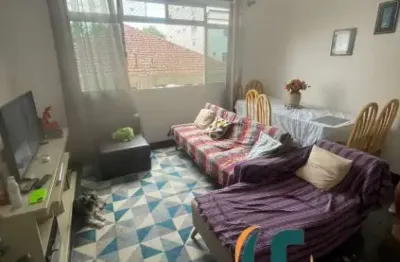 Apartamento no boqueirão em santos na quadra da praia - 2 dormitórios sendo 1 suíte - 1 vaga de garagem privativa.