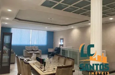 Casa comercial com 2 salas à venda na rua campos mello, 156, encruzilhada, santos, 216 m2 por r$ 800.000