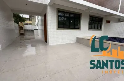 Casa em condomínio fechado com 3 quartos à venda na pça olímpio lima, 09, vila belmiro, santos, 140 m2 por r$ 1.480.000