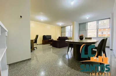 Apartamento no josé menino de 2 dormitórios sendo 1 suíte e 110m² - pé na areia.