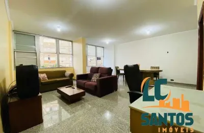 Apartamento no josé menino de 2 dormitórios sendo 1 suíte e 110m² - pé na areia.