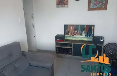 Apartamento com 1 quarto à venda na rua cândido rodrigues, 77, gonzaguinha, são vicente, 51 m2 por r$ 245.000