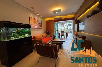 Apartamento com 2 quartos à venda na rua bahia, 170, gonzaga, santos, 256 m2 por r$ 1.490.000