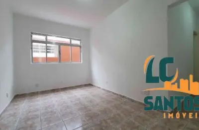 Apartamento no embaré 2 dormitórios - próximo a praia - prédio de escada - r$ 2.700,00 pacote.