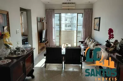 Apartamento com 3 quartos à venda na praça vinte e dois de janeiro, 424, centro, são vicente, 120 m2 por r$ 365.000