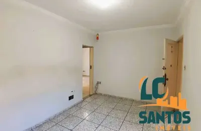 Apartamento de 2 dormitórios no boqueirão em santos - prédio de 3 andares .