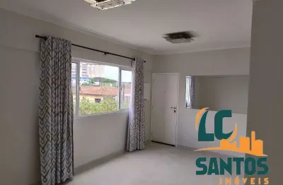 Apartamento com 2 quartos à venda na rua capitão alberto mendes jr, 40, macuco, santos, 92 m2 por r$ 440.000