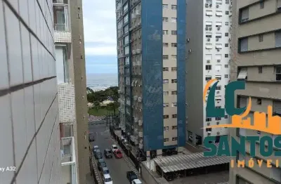 Apartamento de 1 dormitório na quadra da praia do boqueirão .