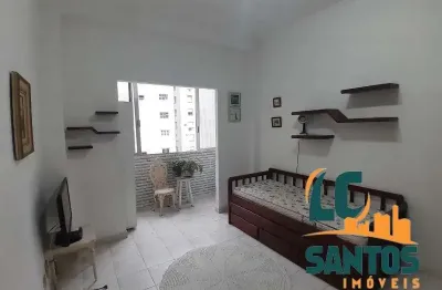 Oportunidade ! kitnet com vista mar à venda no boqueirão em santos/sp .
