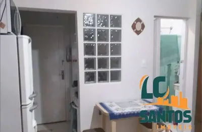 Apartamento com 1 quarto à venda na rua epitácio pessoa, 230, embaré, santos, 26 m2 por r$ 245.000