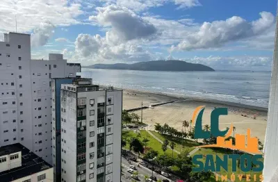 Apartamento com 2 quartos à venda na avenida presidente wilson, 143, josé menino, santos, 82 m2 por r$ 650.000