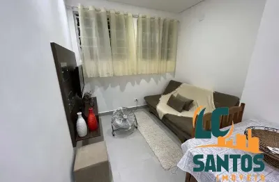 Apartamento com 2 quartos à venda na rua josé bonifácio, 159, centro, são vicente, 59 m2 por r$ 299.000