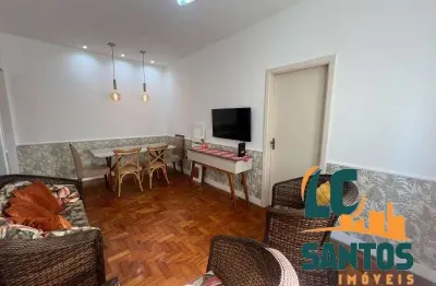 Apartamento com 2 quartos à venda na avenida manoel da nóbrega, 1287, itararé, são vicente, 64 m2 por r$ 385.000