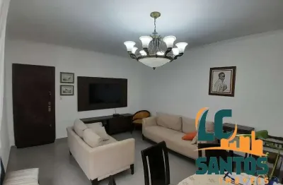 Apartamento de 3 dormitórios no boqueirão em santos - 2 quadras da praia .