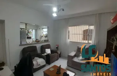 Apartamento na aparecida - 2 dormitórios - 2 banheiros - uma quadra da praia .