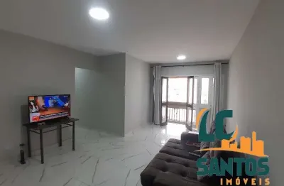 Apartamento reformado de 2 dormitórios com suíte no coração do gonzaga em santos .