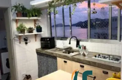 Apartamento com 1 quarto à venda na avenida presidente wilson, 2059, josé menino, santos, 45 m2 por r$ 425.000