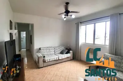 Apartamento de 2 dormitórios com elevador no canal 3 em santos .