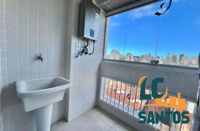 Apartamento com 2 quartos para alugar na Rua Paraguassú, 61, Boqueirão, Santos